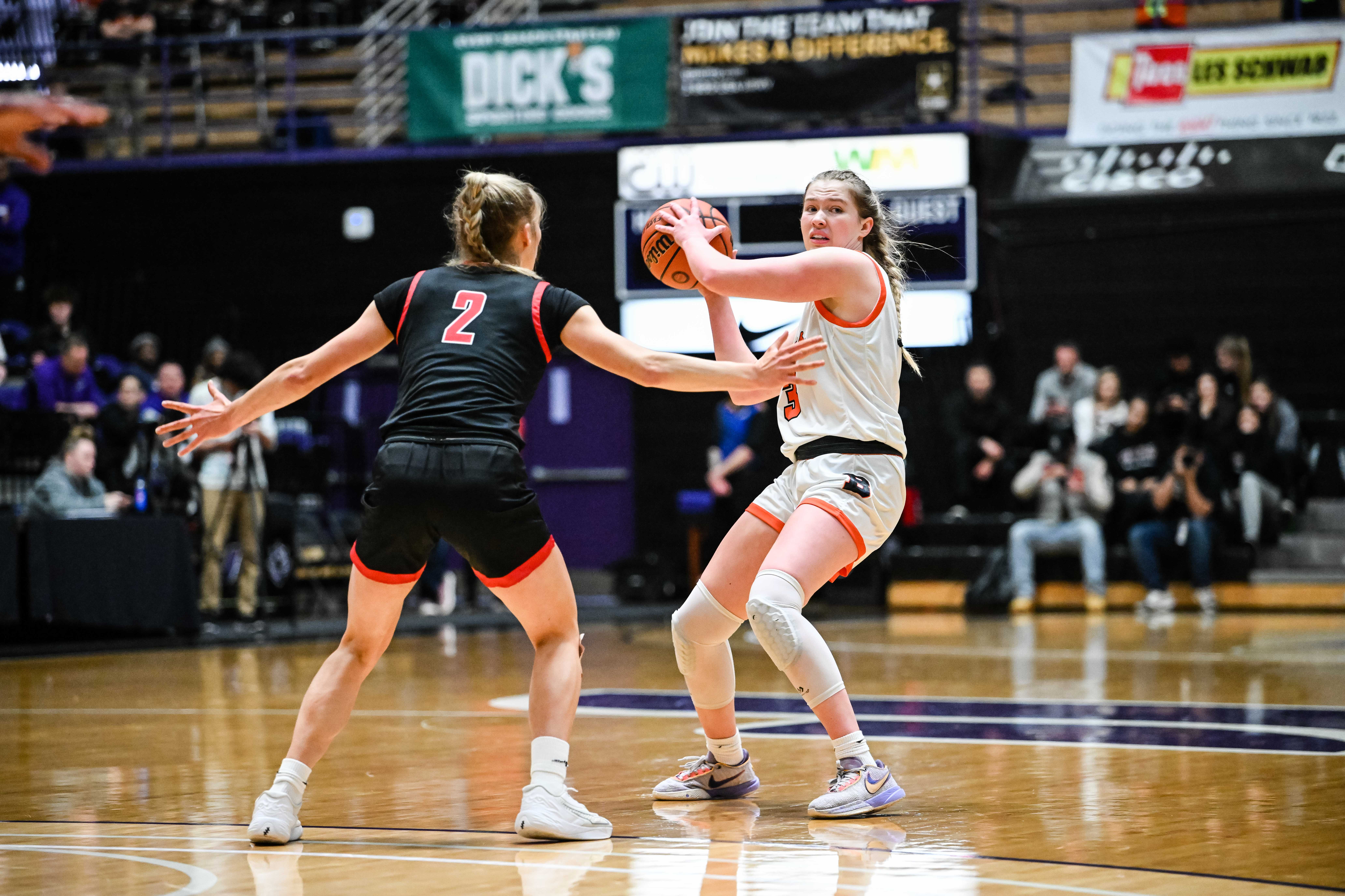 Clackamas Beaverton 6A Oregon girls basketball quarterfinal Naji Saker 1 -28